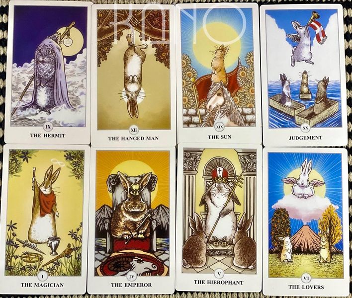 Карти Таро Кроликів (Lunalapin Tarot) 30828 фото