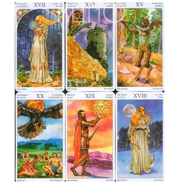 Карты Таро 78 Колдунов (Tarot 78 Sorcerers) 24062 фото