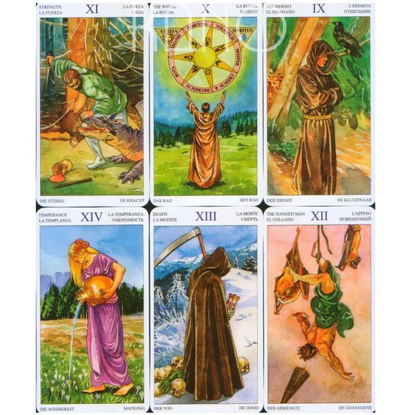 Карты Таро 78 Колдунов (Tarot 78 Sorcerers) 24062 фото