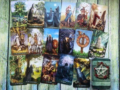 Карти Таро Green Witch Tarot Таро Зеленої Відьми(в комлекті з книгою) 24016 фото