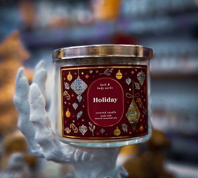 Свічка Holiday від Bath and Body Works, 411 гр 28043_6 фото