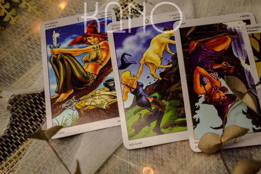 Карти Таро Відьм (Witchy tarot) ANKH 28642 фото