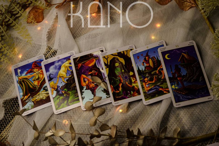 Карти Таро Відьм (Witchy tarot) ANKH 28642 фото