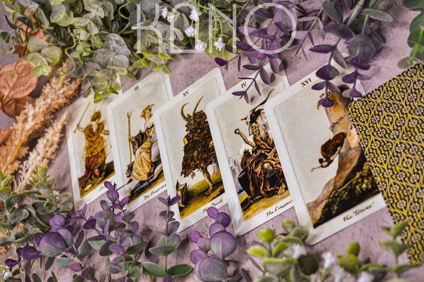 Таро Язичницьких іншосвітів (Pagan Otherworlds tarot) по Кроулі 29024 фото