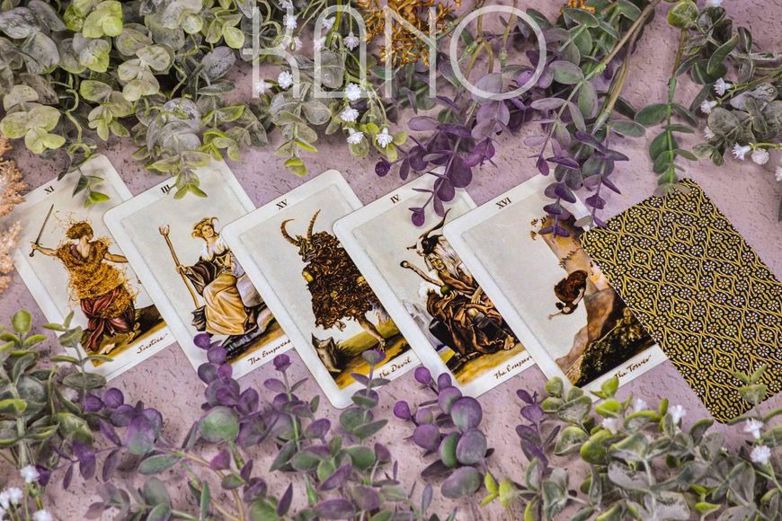 Таро Язичницьких іншосвітів (Pagan Otherworlds tarot) по Кроулі 29024 фото