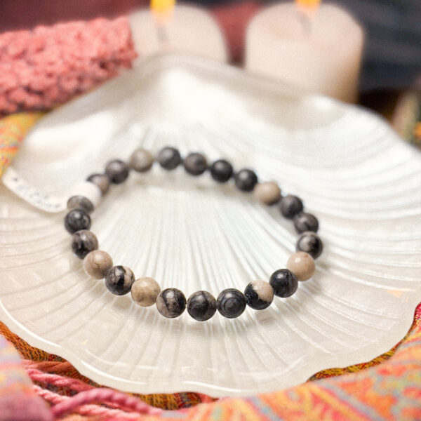 Браслет — Яшма Пікассо (пісочна)